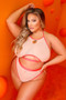 FL AF966X JUST PEACHY 2PC SET NUDE