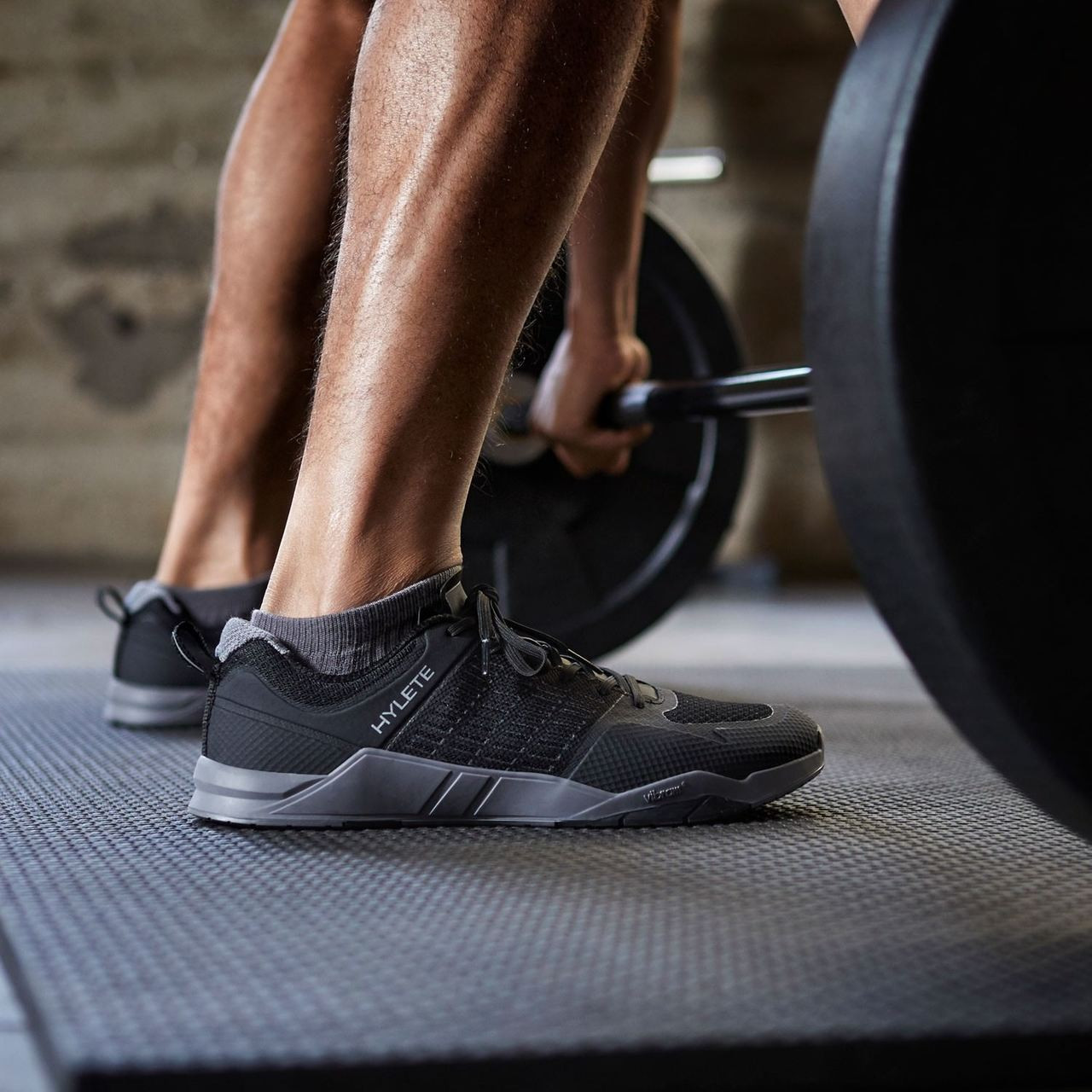 Hylete Circuit CrossTraining Lifting Shoe black/cool grey Vibram