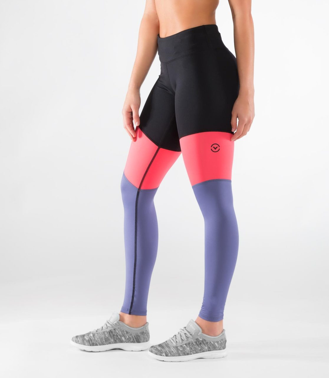 VIRUS, ECO41, STAY COOL TRI-COLOR COMPRESSION PANT