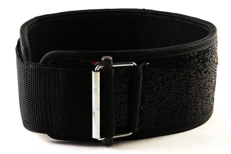 black sparkly belt