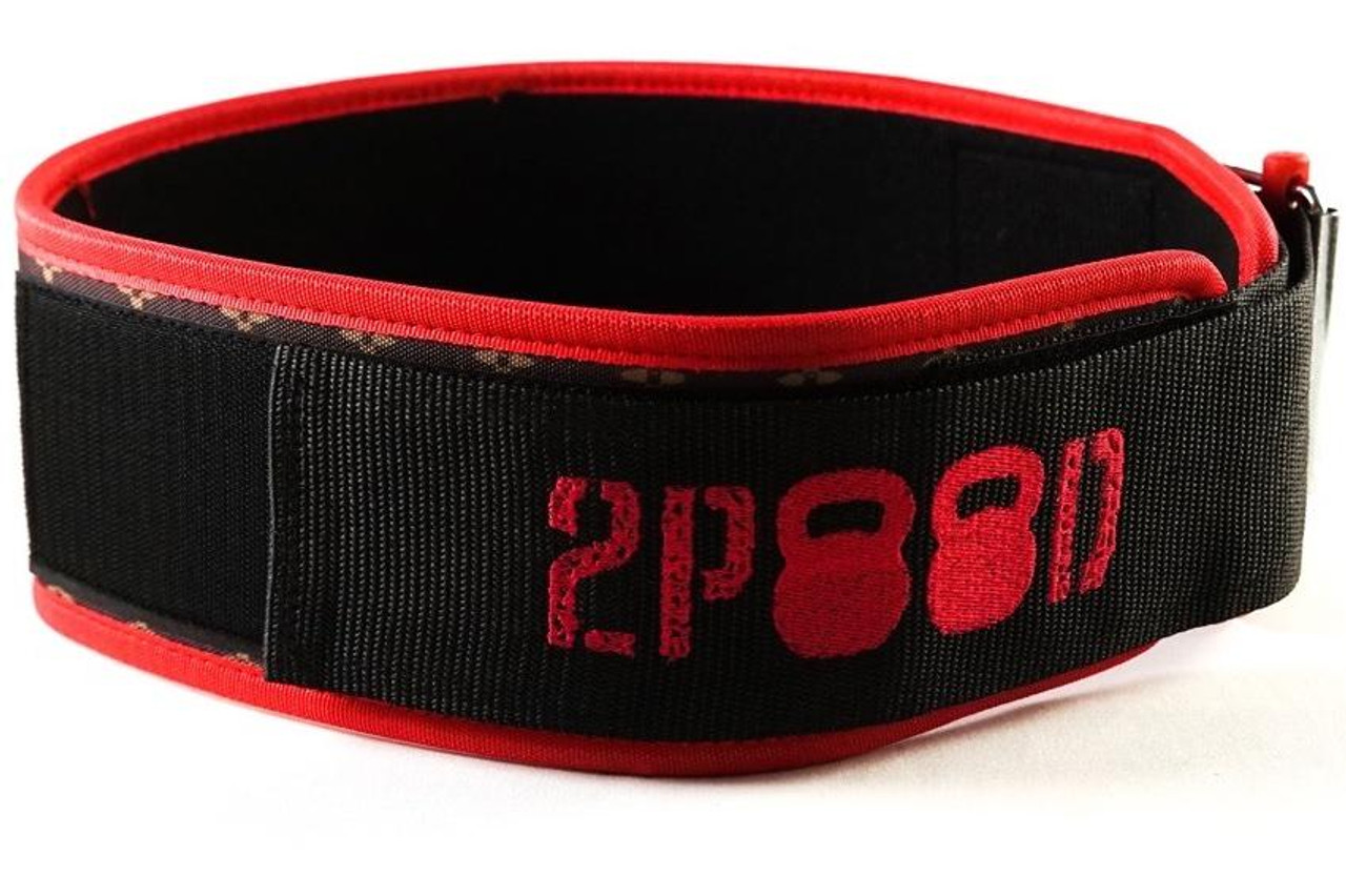 2POOD  2PLV STRAIGHT WEIGHTLIFTING BELT (w/ WODclamp®) - Battle
