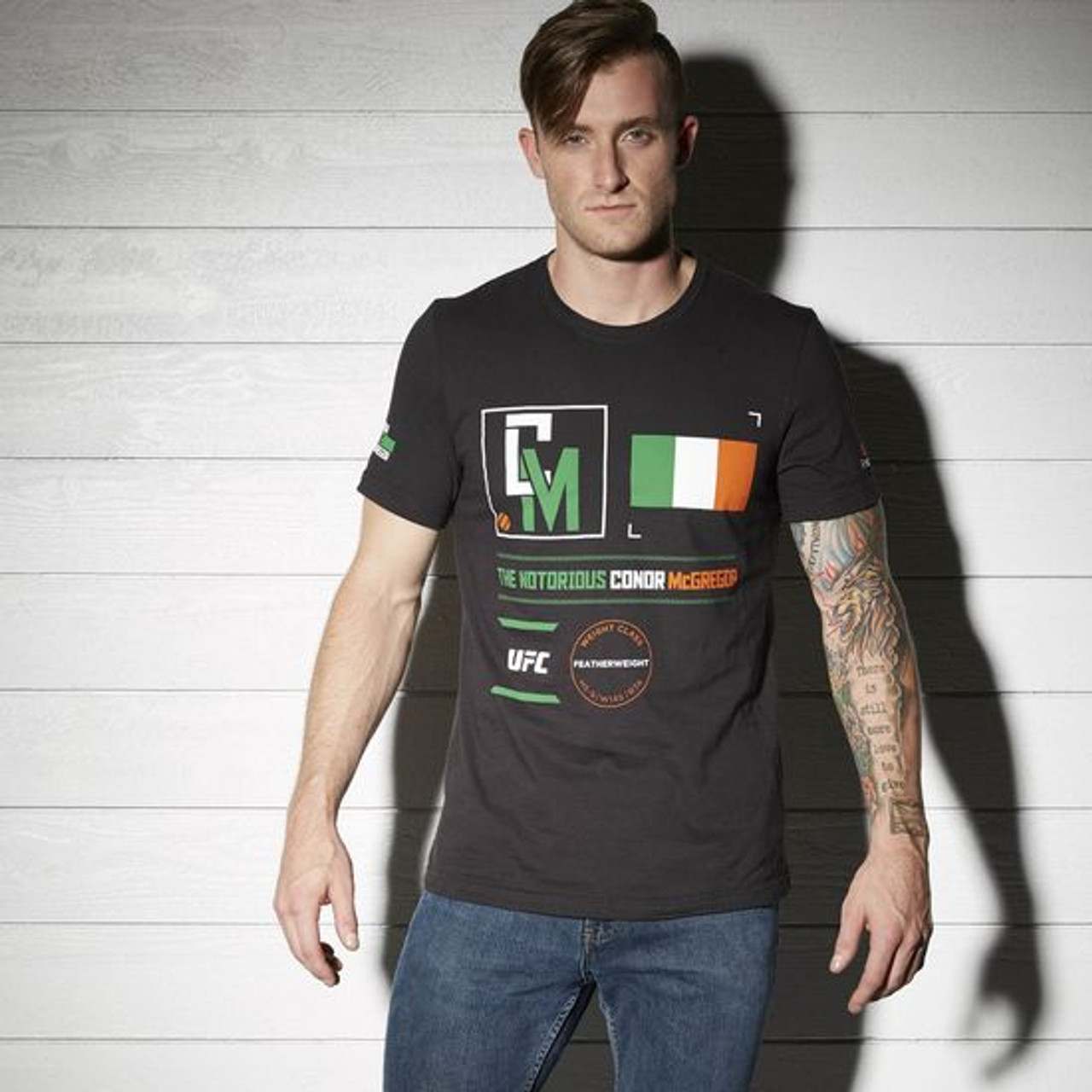 conor mcgregor ufc reebok t shirt