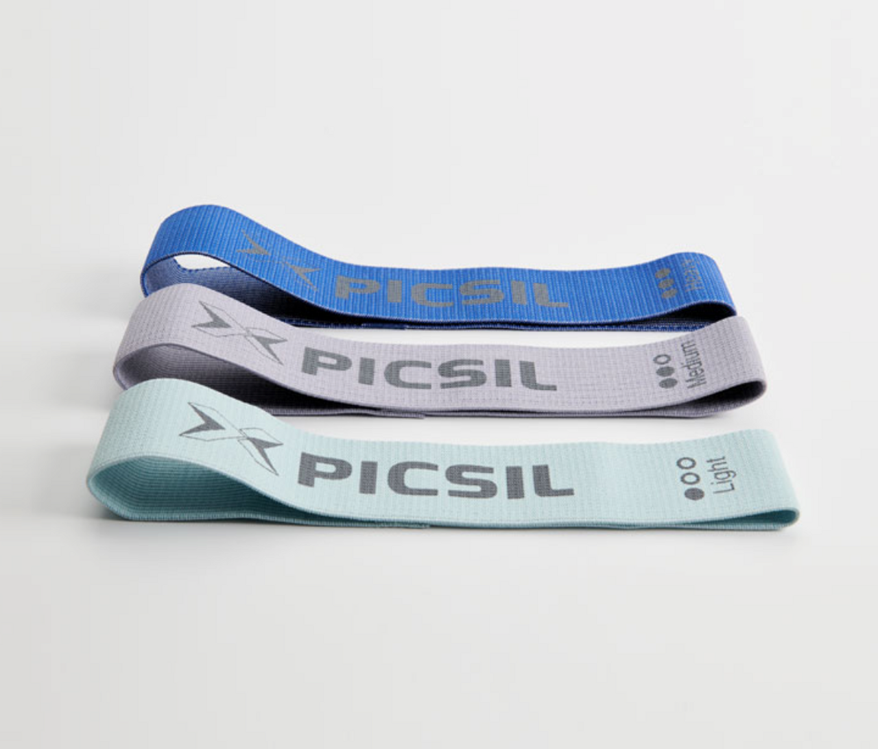 PicSil Cloth Resistance Bands Blue - Battle Box UK.com