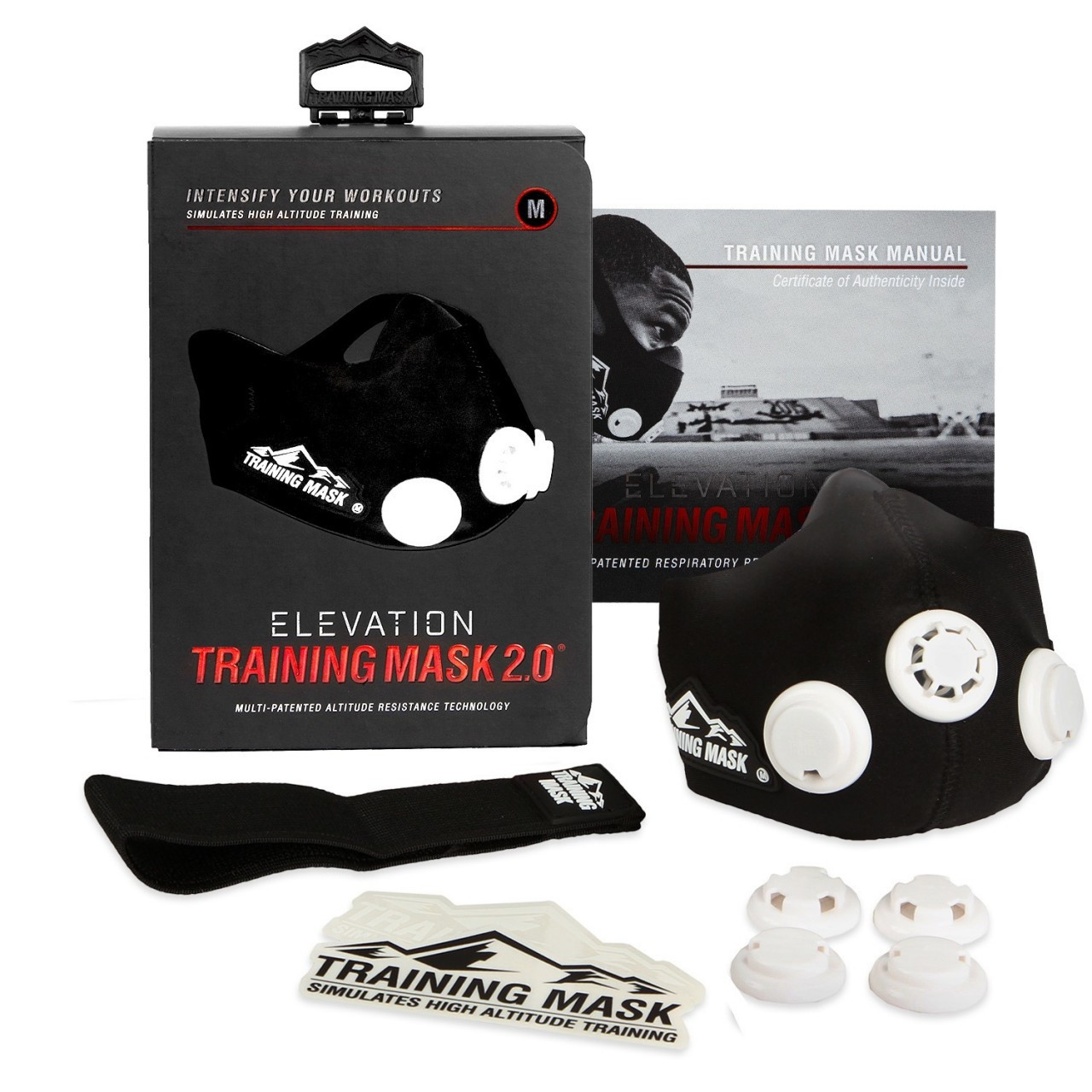 Training Mask 2.0 Elevation Training Simulates High Altitude Fitness Mask -  Battle Box HQ