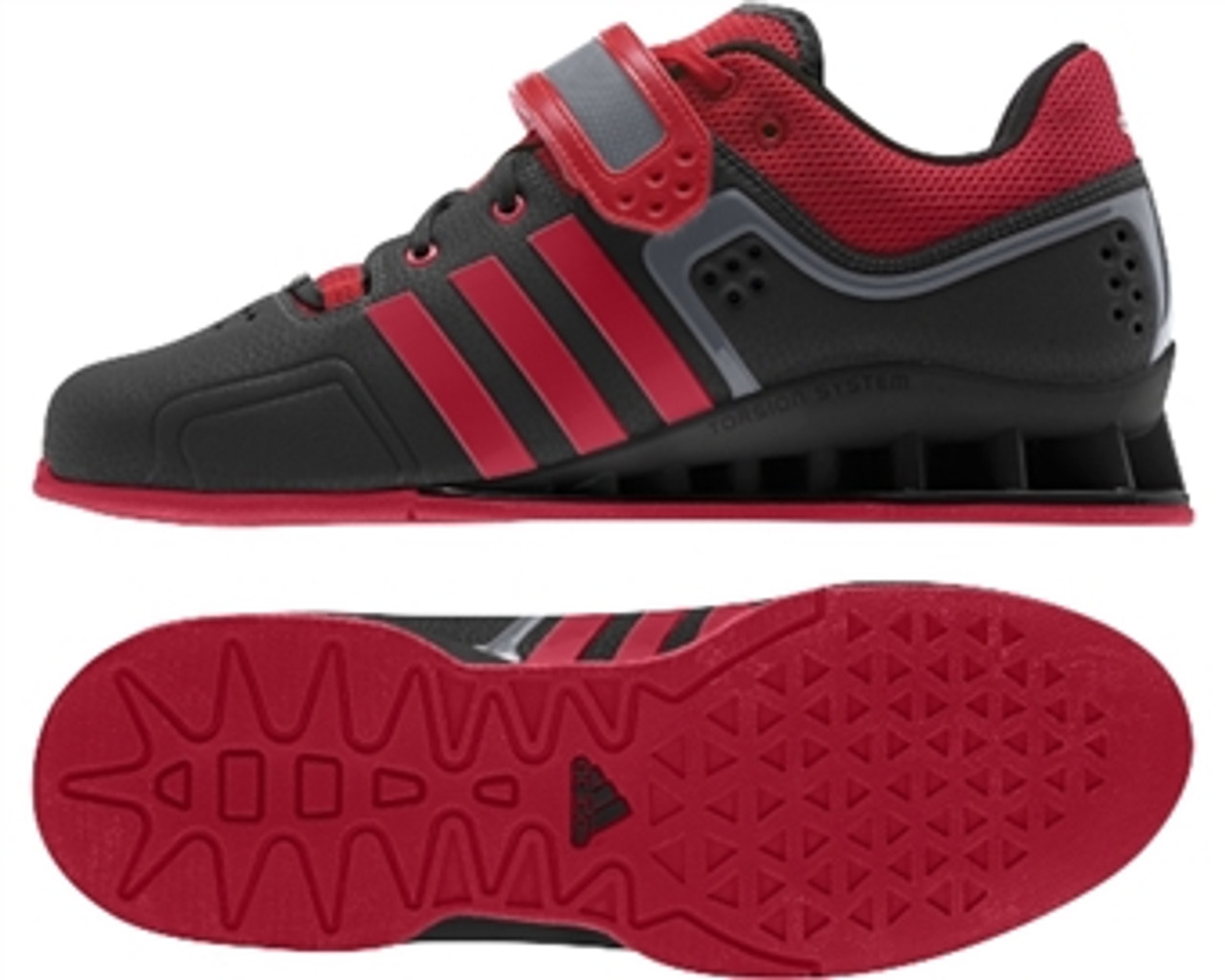adidas adipower red and black