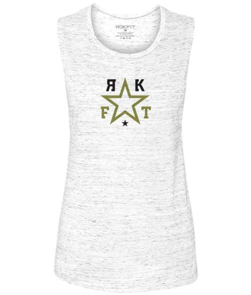 ROKFIT WOMEN RKFT STAR LOGO White Marble www.battleboxuk.com