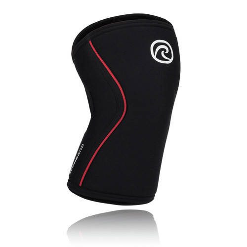 Rehband RX Knee Support 7mm Black Red - www.BattleBoxUk.com