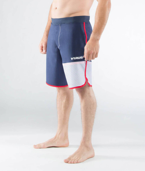 VIRUS MEN'S VELOCITY SHORT (ST5) NAVY RED  FIT