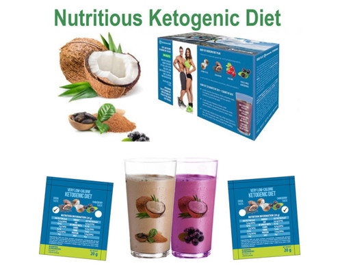 Islaverde® KETOGENIC DIET "OPTIMAL KETOSIS" 523 kcal/day, 10 days Set DIET SHAKE For Weight Loss Fat Burn