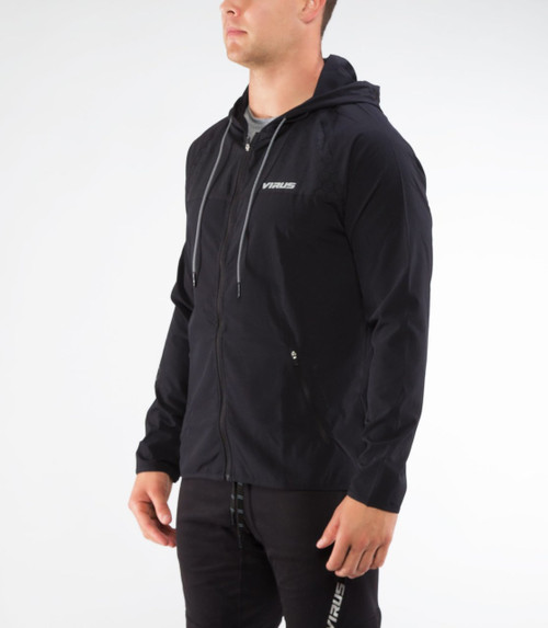 VIRUS | CO22 | AIRFLEX V2 ZIP JACKET | BLACK