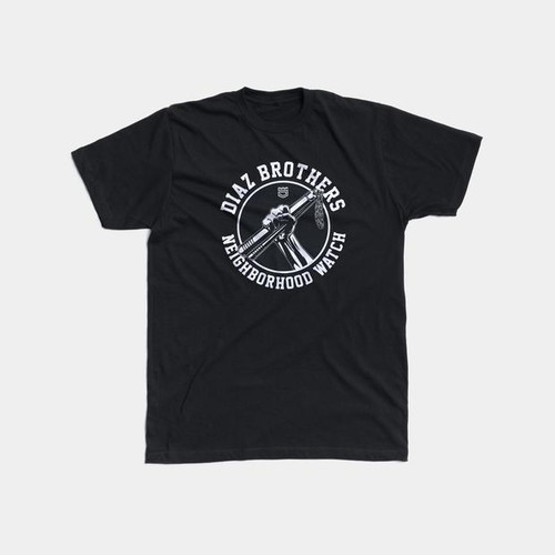 Dethrone Neighborhood Watch 2.0 Diaz Brothers Tee Black