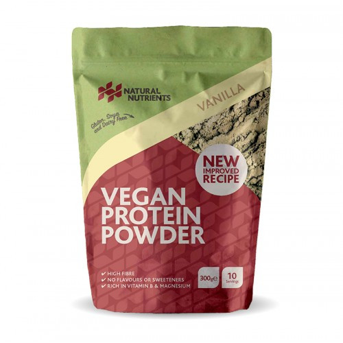 Natural Nutrients | Vegan Protein Powder 1kg New Improved Recipe - www.BattleBoxUk.com