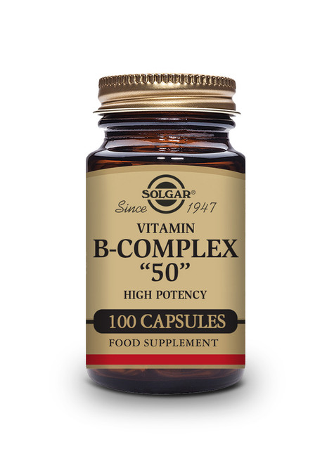 Solgar | Vitamin B-Complex 50 High Potency Vegetable Capsules| Pack of 100 (E1121E)
www.battleboxuk.com