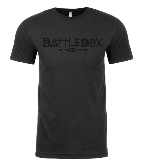 BattleBox UK™ | Valhalla Edition | T-shirt | Black on Black - www.BattleBoxUk.com