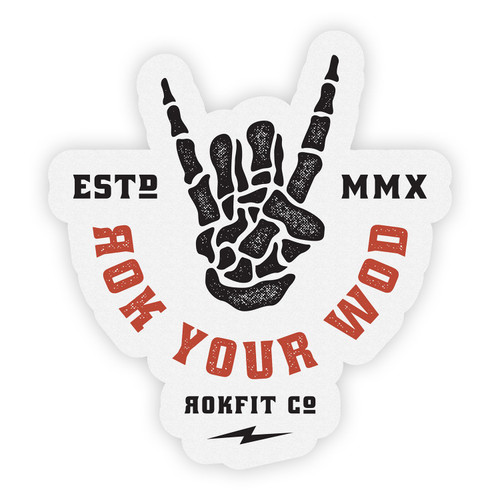 RokFit | Rok Your WOD Sticker 