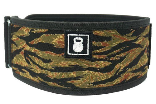 2POOD | CAFFEINE & KILOS TIGER CAMO STRAIGHT WEIGHTLIFTING BELT (w/ WODclamp®) - www.BattleBoxUk.com 2POOD | CAFFEINE & KILOS TIGER CAMO STRAIGHT WEIGHTLIFTING BELT (w/ WODclamp®) - www.BattleBoxUk.com