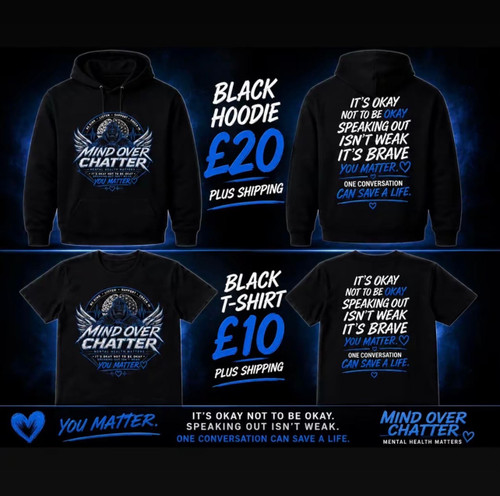 Mind Over Chatter T-shirt and Hoddie