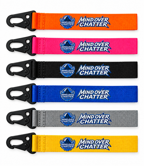 Mind Over Chatter Bag Tag  Key Ring
