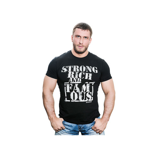 KLOKOV "STRONG"  WINNER T-SHIRT BLACK