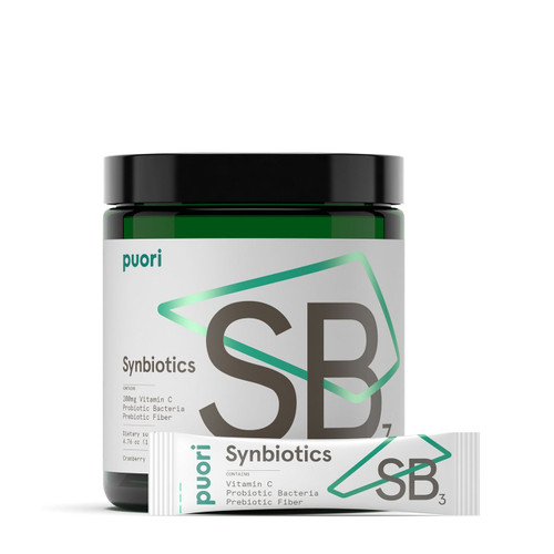 PurePharma Synbiotics SB3 Probiotic Prebiotic & Vitamin C. Power Begins Within Pure Pharma - www.BattleBoxuk.com