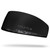 HYLETE inline reversible headband  black camo/black