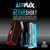 VIRUS MEN'S AIRFLEX TRAINING SHORT (ST1) BK/RD  www.battleboxuk.com