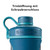 BLENDER BOTTLE® | RADIAN GLASS | PLUM | 28OZ / 820ML