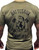 BattleBox UK™ | WEIGHTLIFTING| T-shirt | SKULL Military Green & Black  - www.BattleBoxUk.com