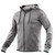 HYLETE | FLEXION Athletic Zip Jacket Heather Slate/Heather Gray - www.BattleBoxUk.com