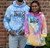 BattleBox UK Eternity Pullover Hoodie Unisex Cotton Rainbow Tie-Dye - www.BattleBoxUk.com