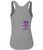 CrossTrainingUK.co.uk - RokFit Blood, Sweat and Barbells Athletic Grey Tank Top Women