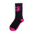 Killer Cub Virus Ankle Socks Neon Black Pink One Size www.battleboxuk.com