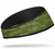 HYLETE inline reversible headband (green camo/black)