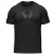 Hylete Stacked Tri-Blend Crew Tee (vintage black/gun metal)