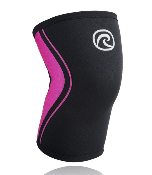 Rehband Core Line Camille Leblanc RX Knee Sleeve 3mm Pink Black - www.battlleboxuk.com