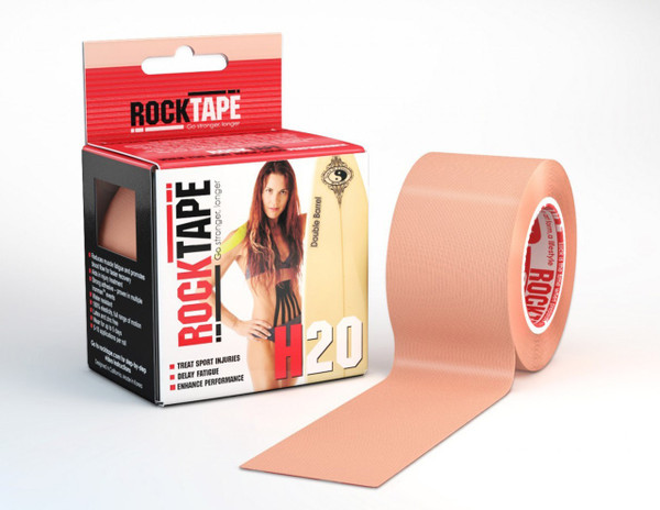 CrossTrainingUK - ROCKTAPE H2O Beige 5cm width - 5m length