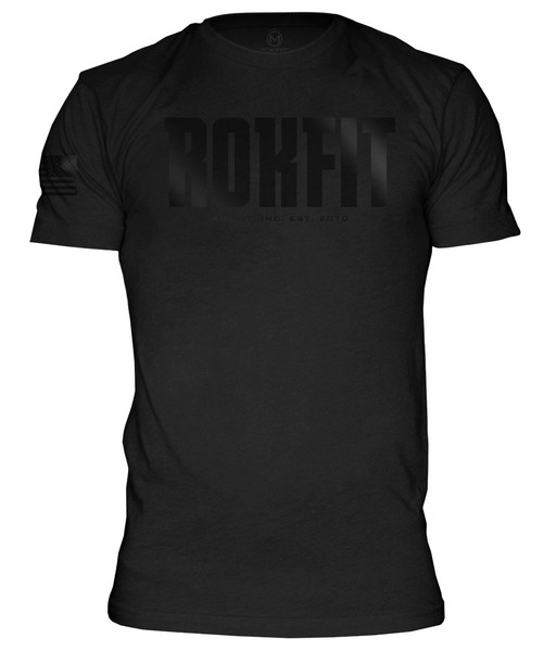 ROKFIT LOGO SHIRT "BLACK OPS"