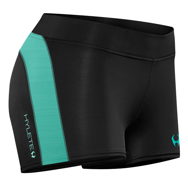 Hylete altium II 3" women short (black/mint) www.battleboxuk.com