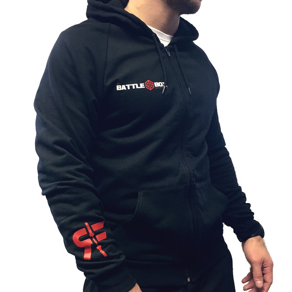 Rokfit BattleBox UK  Shut Up & Lift Black Hoodie - www.BattleBoxUk.com