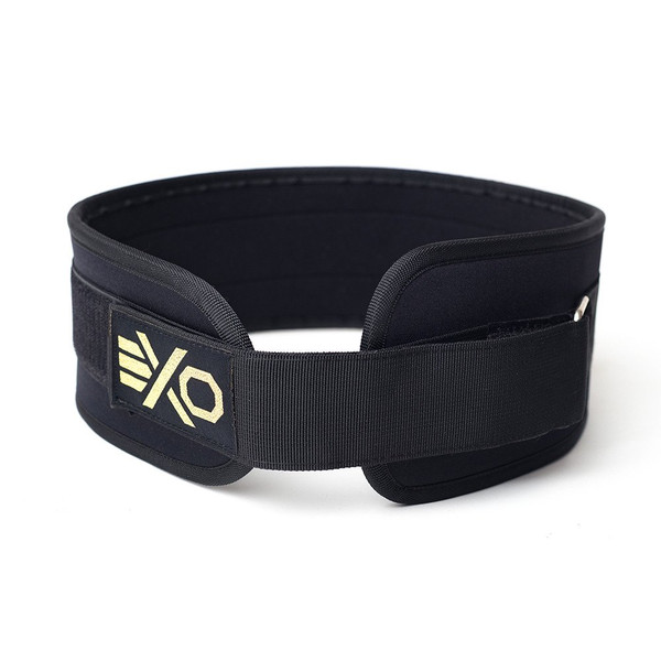 EXO’s Nylon Weightlifting Belt Black & Gold WWW.BATTLEBOXUK.COM