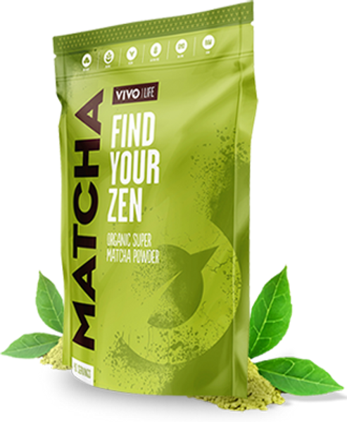 Vivo Life MATCHA DETOX INVIGORATE ENERGISE FIND YOUR ZEN www.BattleBoxUk.com