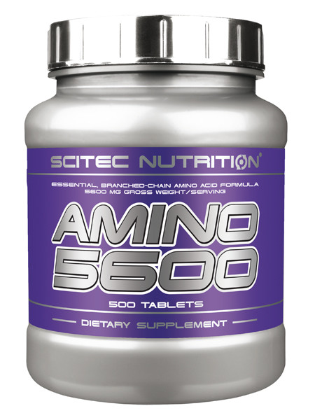 CrossTrainingUK - Scitec Nutrition AMINO 5600 Essential, Branched-Chain Amino Acid  500TAB