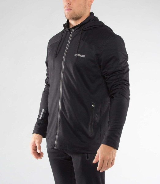 Virus Men Biofleet Training Full Zip Jacket Black AU17 - www.BattleBoxUK.com