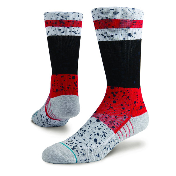 Stance Rain Fusion Socks Red www.battleboxuk.com