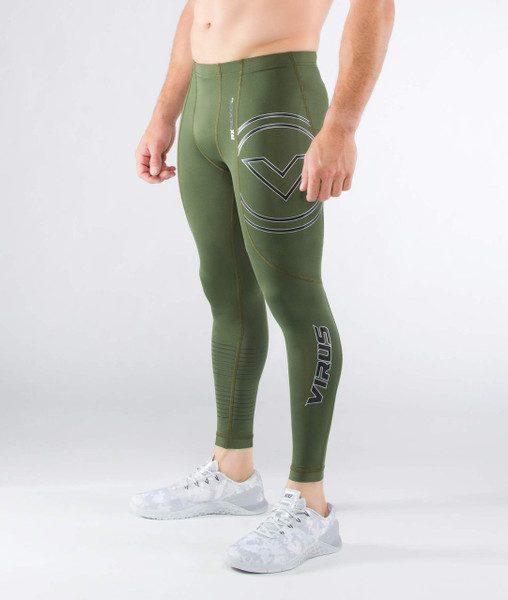 VIRUS MEN'S STAY COOL V3 TECH PANTS (RX7-V3) OLIVE GREEN WWW.BATTLEBOXUK.COM