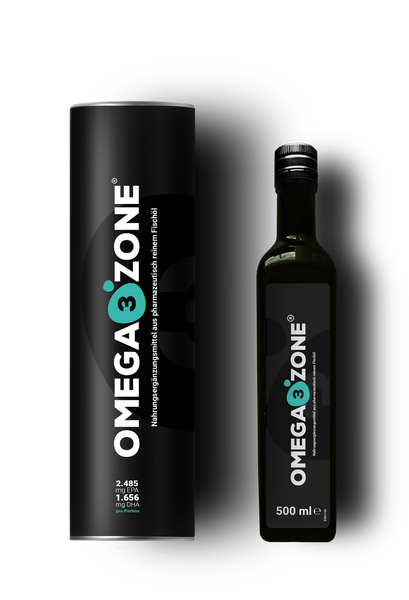 Omega3Zone - 500ml Omega 3 Liquid Fish Oil Lemon Flavor Extra Strong (Omega3Zone500ml) - www.BattleBoxUk.com
