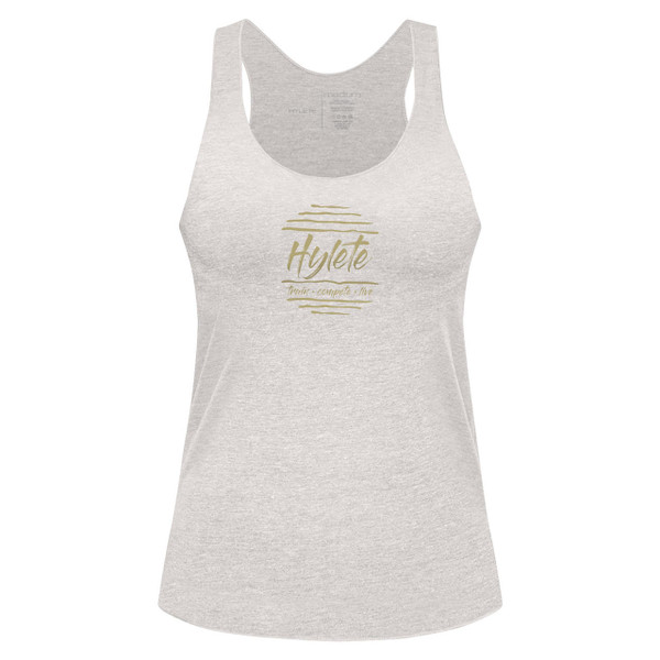 Hylete | Scribble Tri-Blend Tank | Vintage White/Moss
www.battlebouk.com