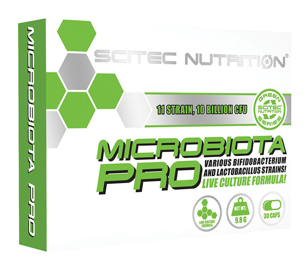 SCITEC NUTRITION MICROBIOTA PROBIOTIC 30CAP