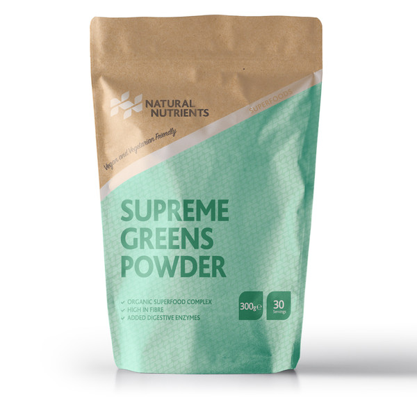 Natural Nutrients | Supreme Greens Powder 300g