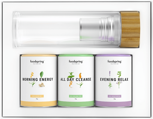 FOODSPRING FUNCTIONAL TEA SET
WWW.BATTLEBOXUK.COM